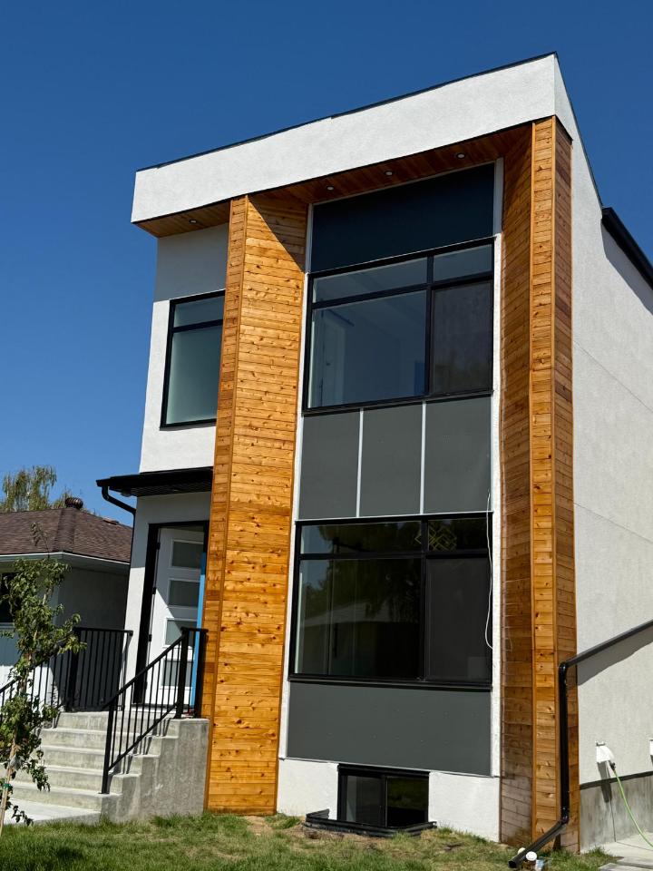 Modern exterior finish
